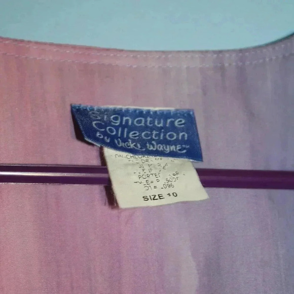 Vintage Vicki Wayne Pastel Open Front Blazer - Picture 6 of 13